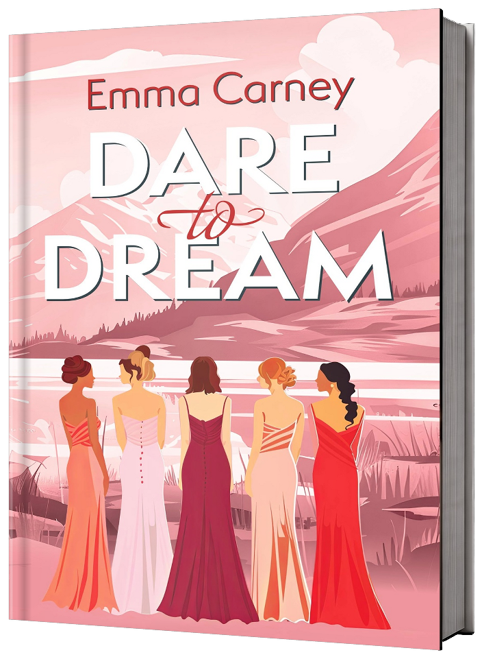 Dare to Dream 3D Book Cover by Emma Carney